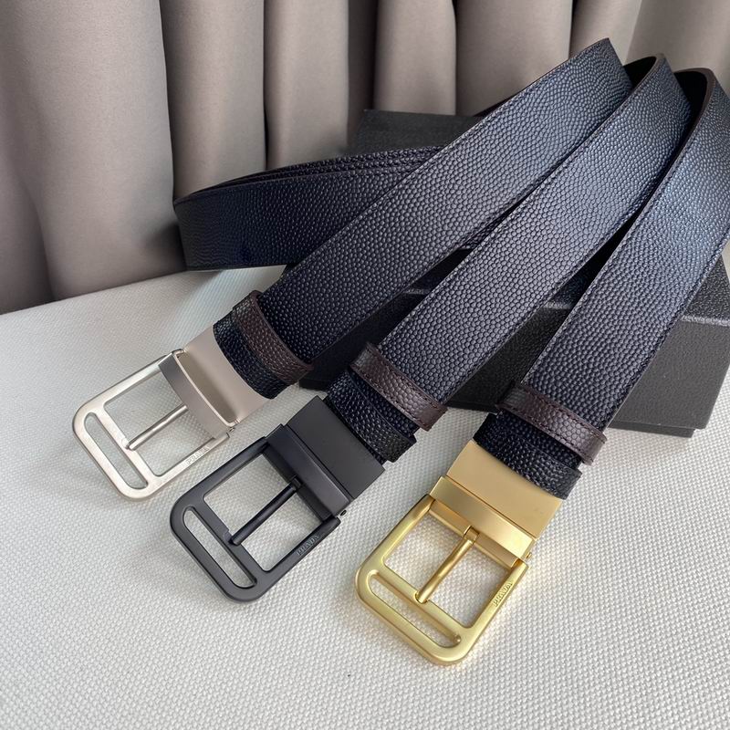 Prada belt 35mmX95-125cm 7D02